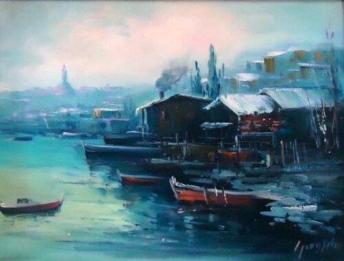 2151 Kayıklar 30x40